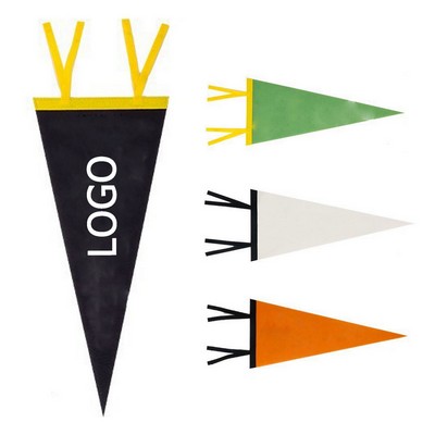 Personalized Single-Sided Felt Pennants in Full Color