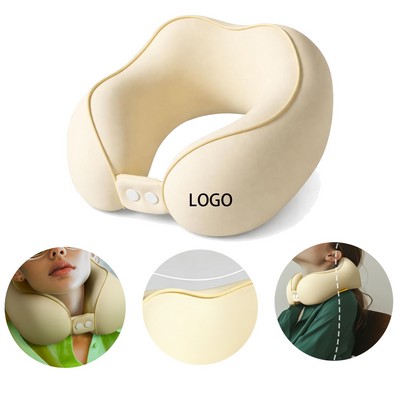 Custom U-Shaped Neck Pillow Memory Foam Ergonomic Supportive