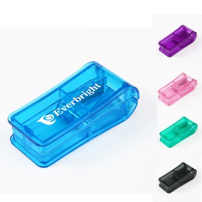 Custom Portable Pill Cutter Case
