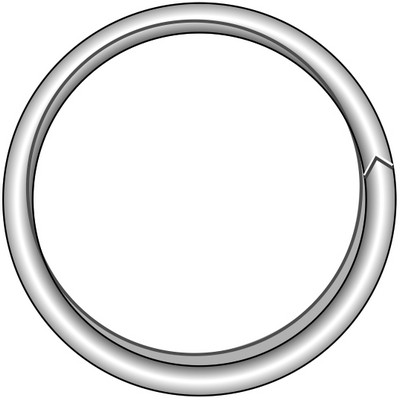Split Key Ring Tag Fastener