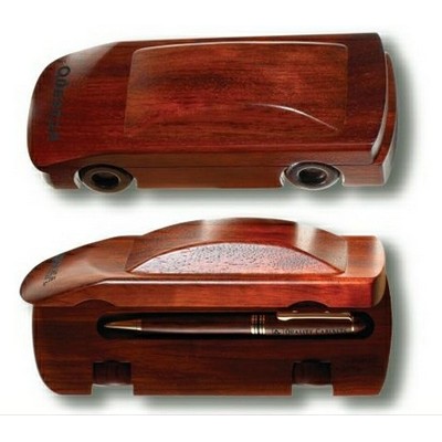 Sports Series Ballpoint Pen in Rosewood Car Case