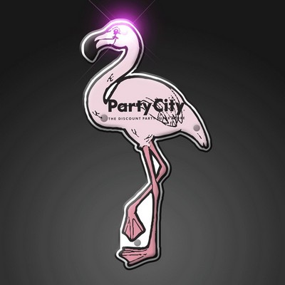 Flamingo Flashing Lights - BLANK