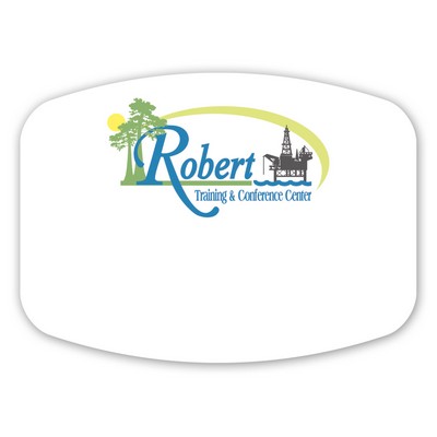 Full Color 50 Mil Name Badge (2.75"X3.75") Rectangle - No Personalization