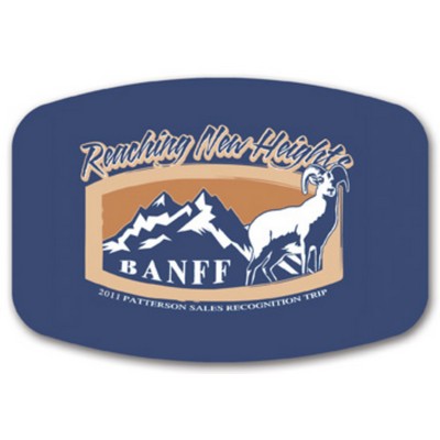 Full Color 50 Mil Name Badge (3.125"X4.5") - No Personalization