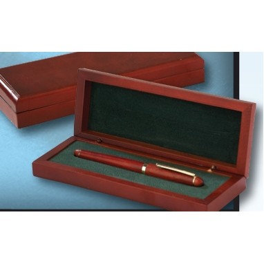 Rosewood Single Pen Set w/ Square Edge