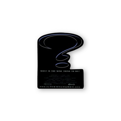 11 to 11.9 Square Inch Custom Shape Vinyl Magnet - 30mil