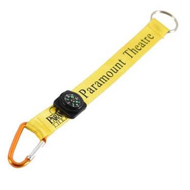 3/4" Carabiner Pocket Key Chain