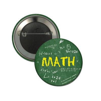 Math Button (2¼")