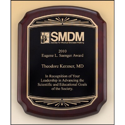 Rosewood Plaque (9" x 12")