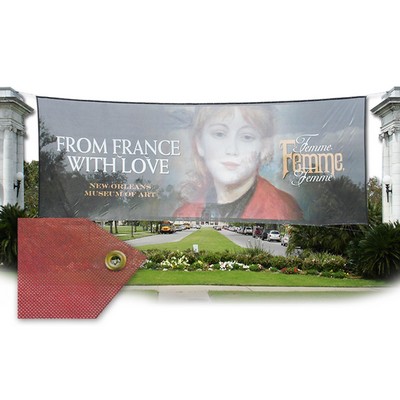 7'x17' Vinyl Mesh Digitally Printed Banner