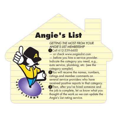 Vinyl Label (4.5"x 3.7") House