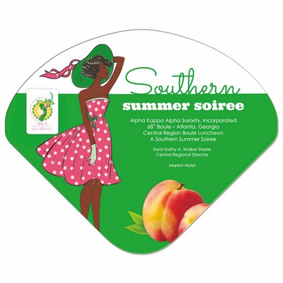 Seashell Hand Fan Full Color (1 Side)