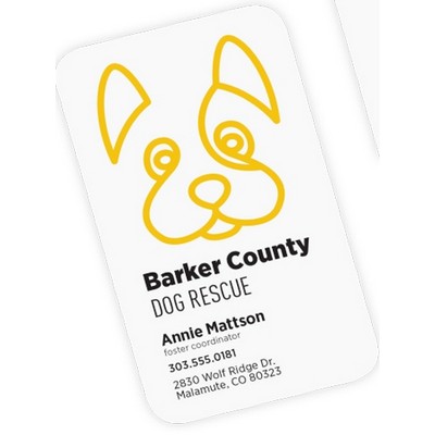 Spot Color & Foil Stamped CLASSIC CREST® or Strathmore Business Cards