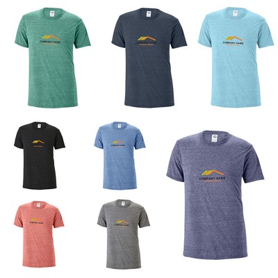 Tagless Adult Heather Fitted Tee