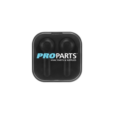 True Wireless Headset with Wireless Charging Case