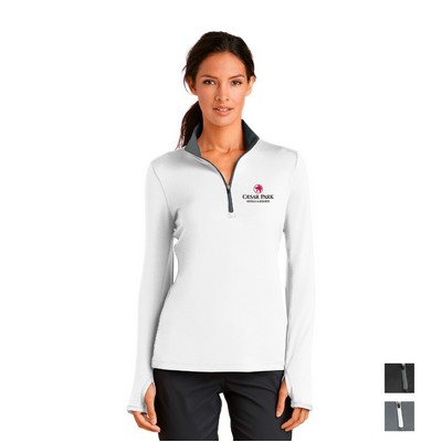Nike Women's Dri-FIT Stretch 1/2-Zip Cover-Up