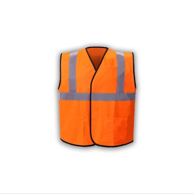 High Visibility Lightweight Economy Vest, Class 2, Orange