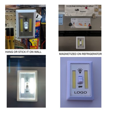 COB LED Light Switch, 200Lumens