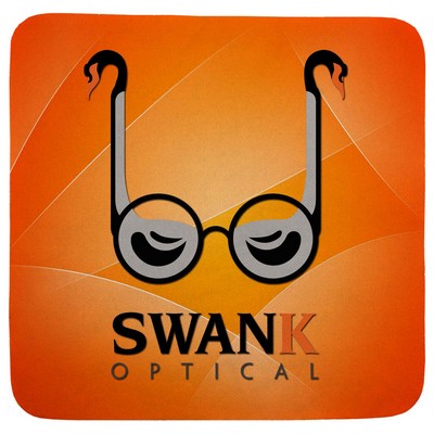 Imaged Micro-Fiber (Smooth) Cleaning Cloth - 6" x 6"