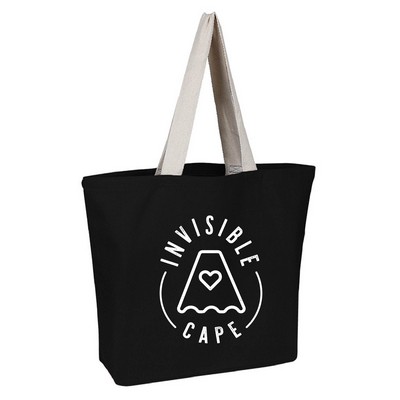 Color Canvas Beach Bag - 20" x 15" x 5"