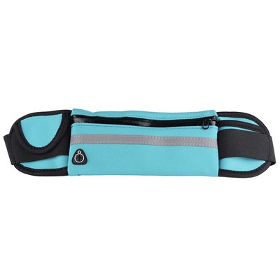Waterproof Neoprene Fanny Pack with Reflective Flare