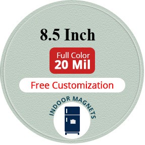 Magnet - 8.5" Diameter Circle - 20 mil