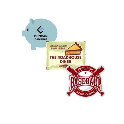 5 Sq. Inch Custom Indoor Magnet 35 Mil