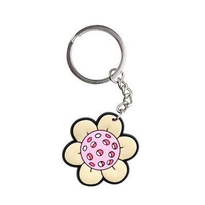 Custom 2D PVC Keychain