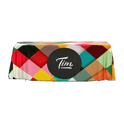 IMPORT 8' Open-Back Full Color Table Throw