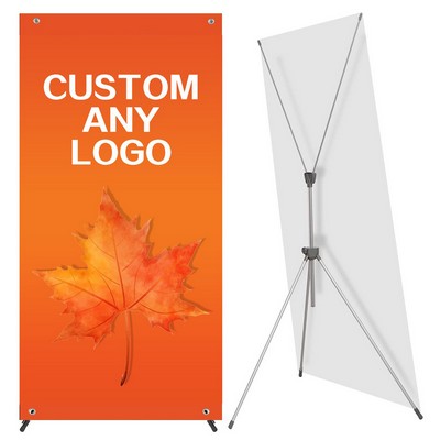 Custom Adjustable X Banner Stand Display
