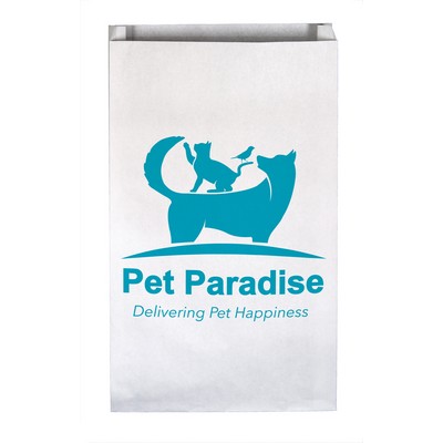 One Color 2-Sided Merchant Paper Bag (12" x 20" x 2.5")