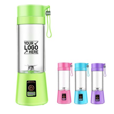 380ml Portable Blender USB Juicer Cup Smoothie 6 Blades