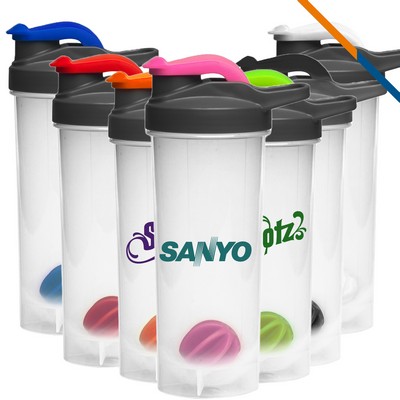 Bianca Plastic Shaker Bottle - 24 OZ.