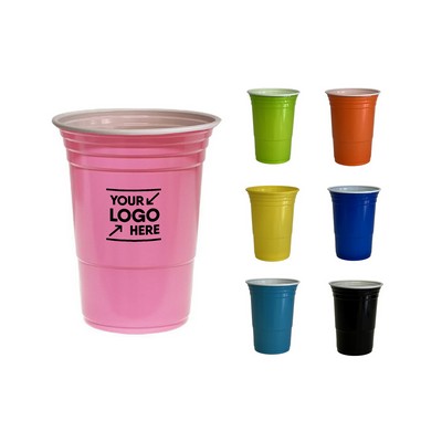 16 Oz. Smooth Plastic Party Cup