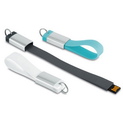 16 GB Wristband Silicone USB Flash Drive