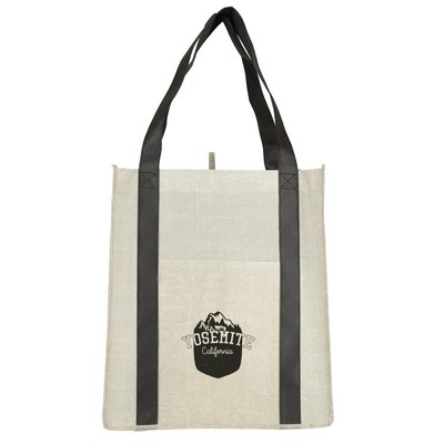 Neptune Recycled Non-Woven Grocery Tote