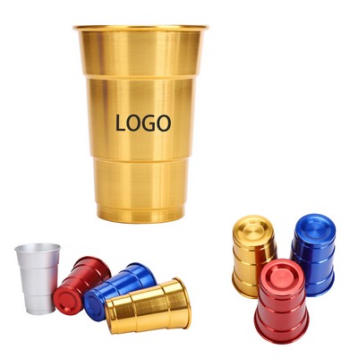 16 Oz Chilling Beer Glasses