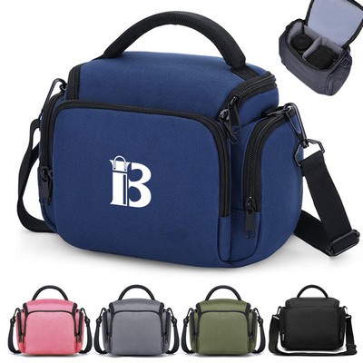 Nylon camera shoulder crossbody bag