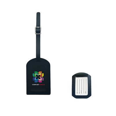 PU Leather Luggage Tag