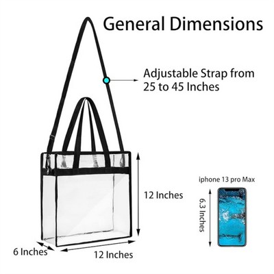 Clear Bag With Shoulder Strap
