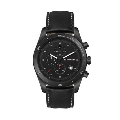 42mm, Ss, Black Case, Chrono Mvt, Dte