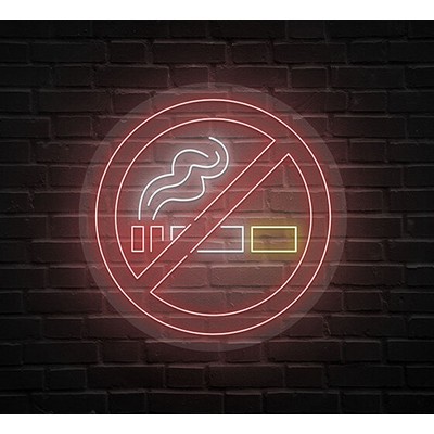 No Smoking Neon Sign