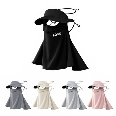 Sun Shield Hat w/Mask
