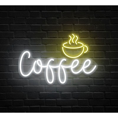 Hot Coffee Neon Sign