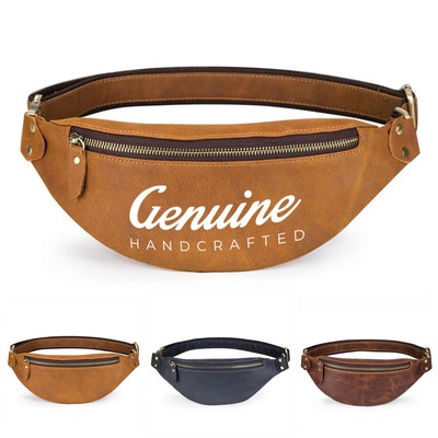 Genuine Leather Fanny Pack