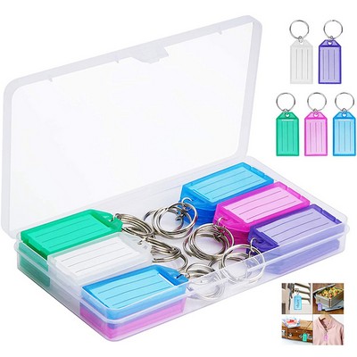 20-Pack Plastic Key Tags