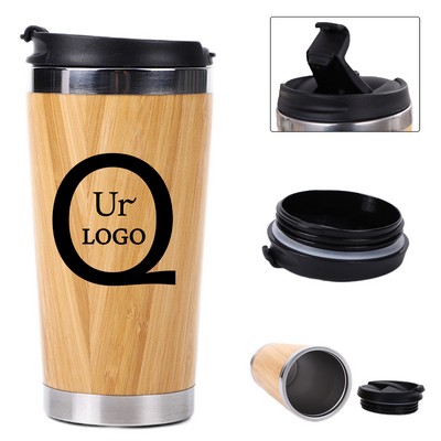 Bamboo Travel Mug Tumbler