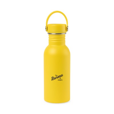 Arlo Classics Stainless Steel Hydration Bottle - 17 Oz. - Yellow