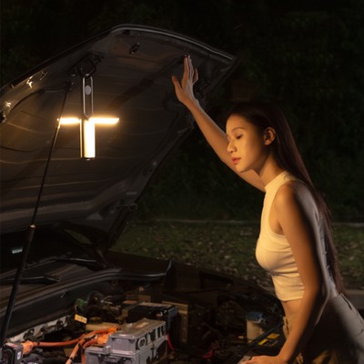 Outdoor Camping Light Strong Light Flashlight 1200 mAh