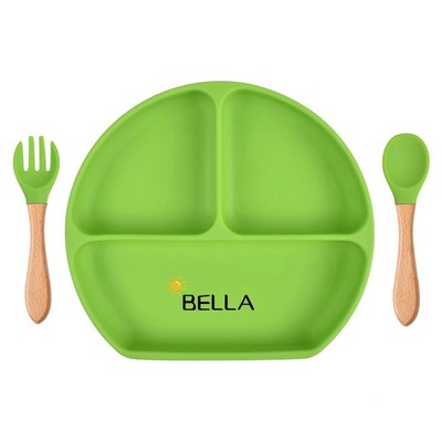 100% Silicone Suction Plate